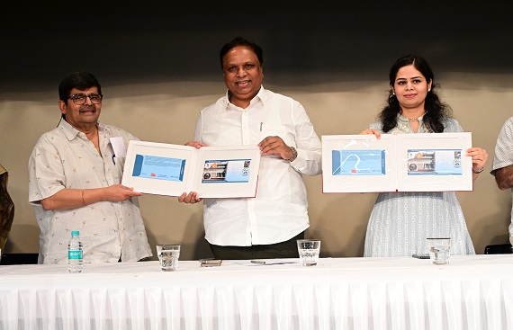 India Post Releases Special Covers Celebrating 45 Years of Bloomingdales Pre-Primary & 44 Years of Jasudben M.L. School